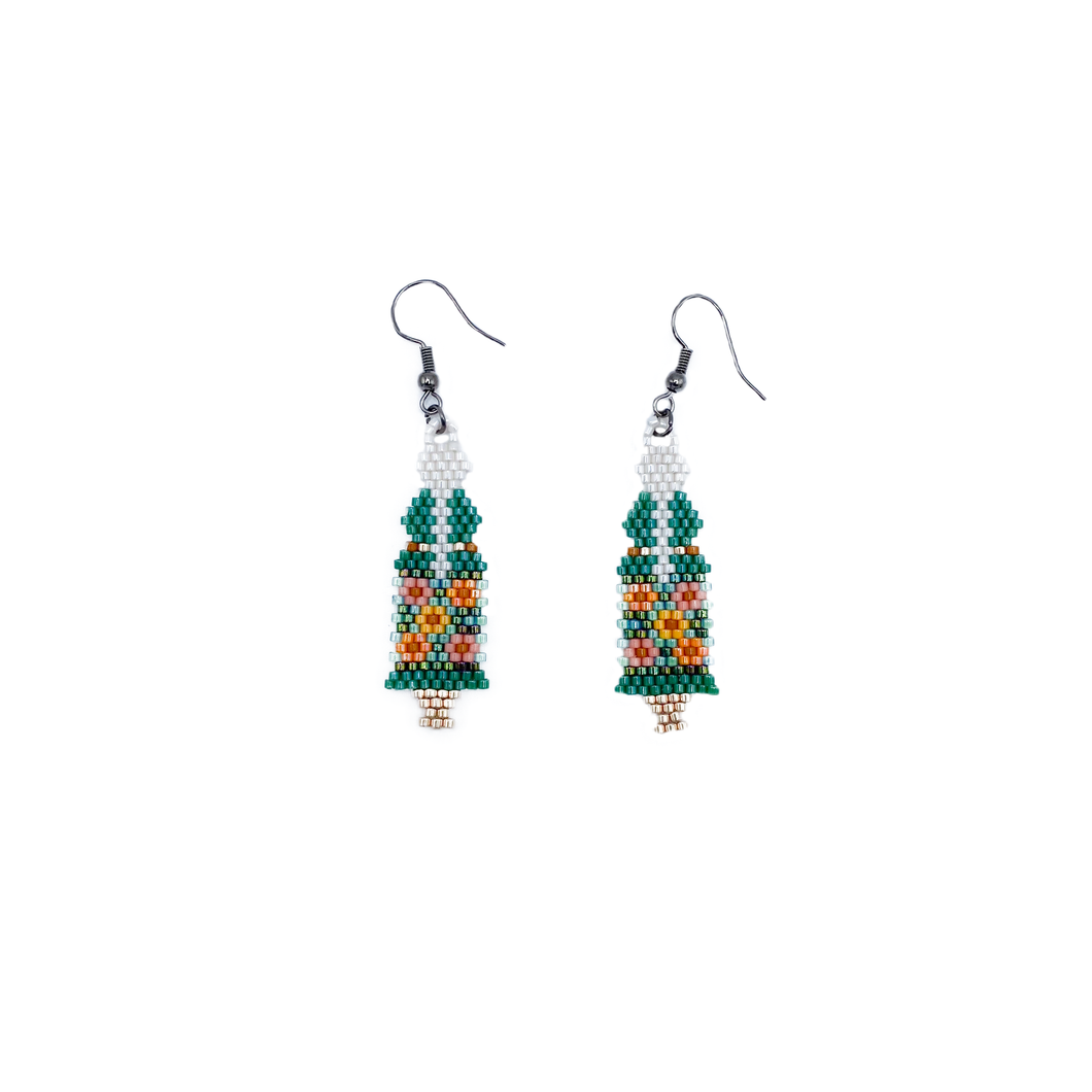 Hand-beaded Earrings