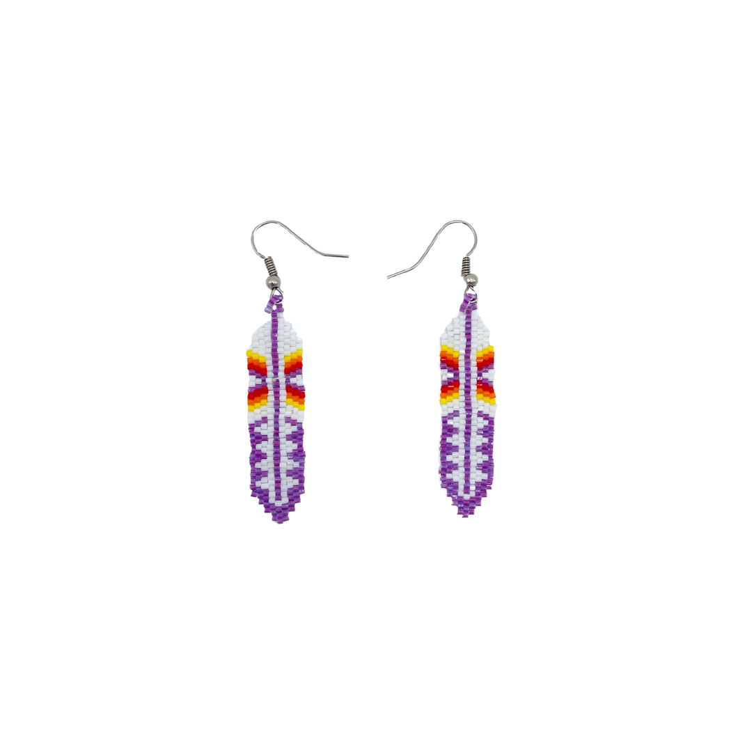 Yellow Flicker Earrings