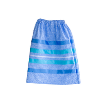 Load image into Gallery viewer, Blue Ribbon Skirt with Purse Set
