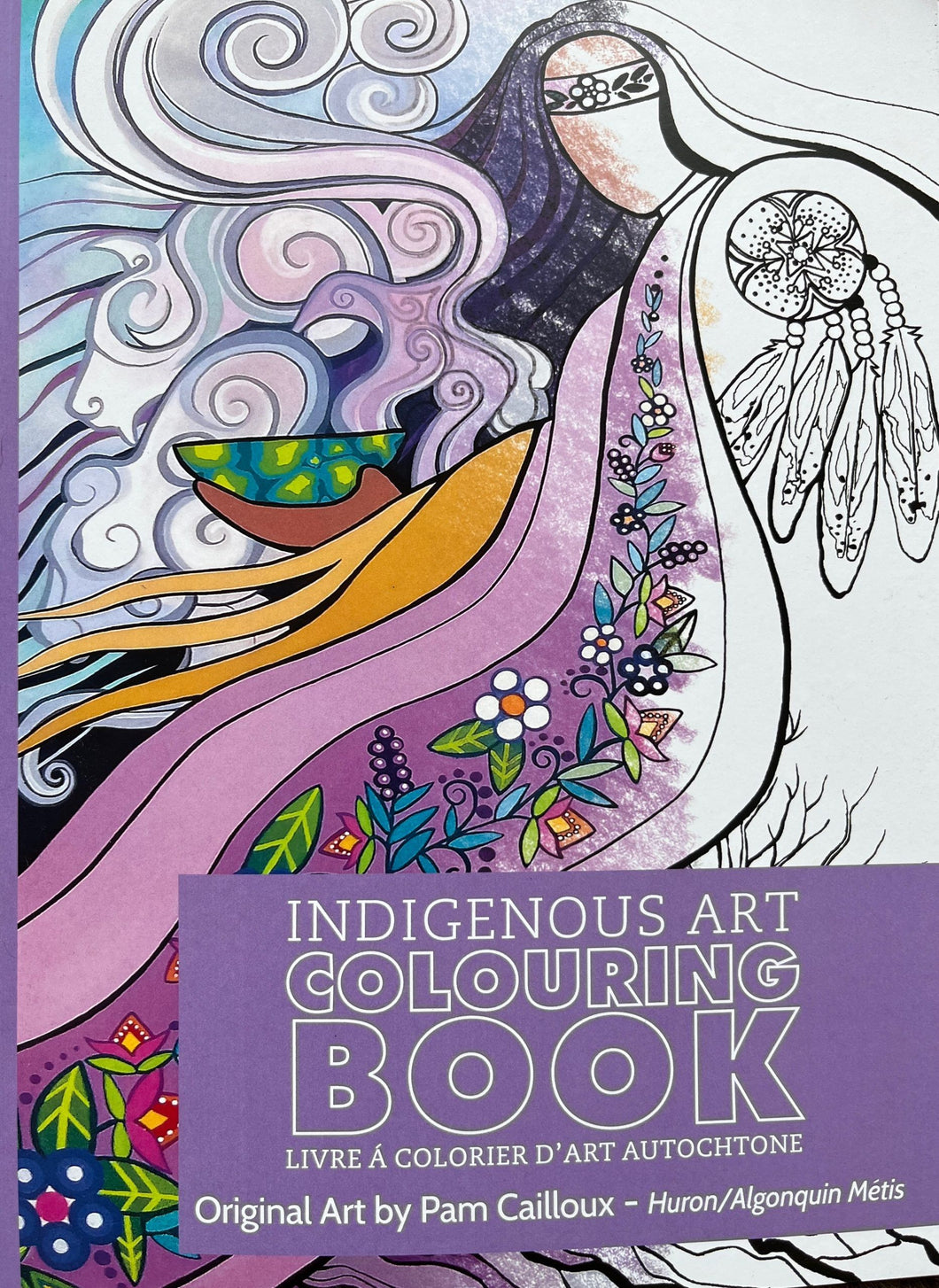 Pam Cailloux Colouring Book