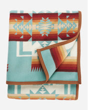 Load image into Gallery viewer, Pendleton | Aqua Chief Joseph Jacquard Blanket
