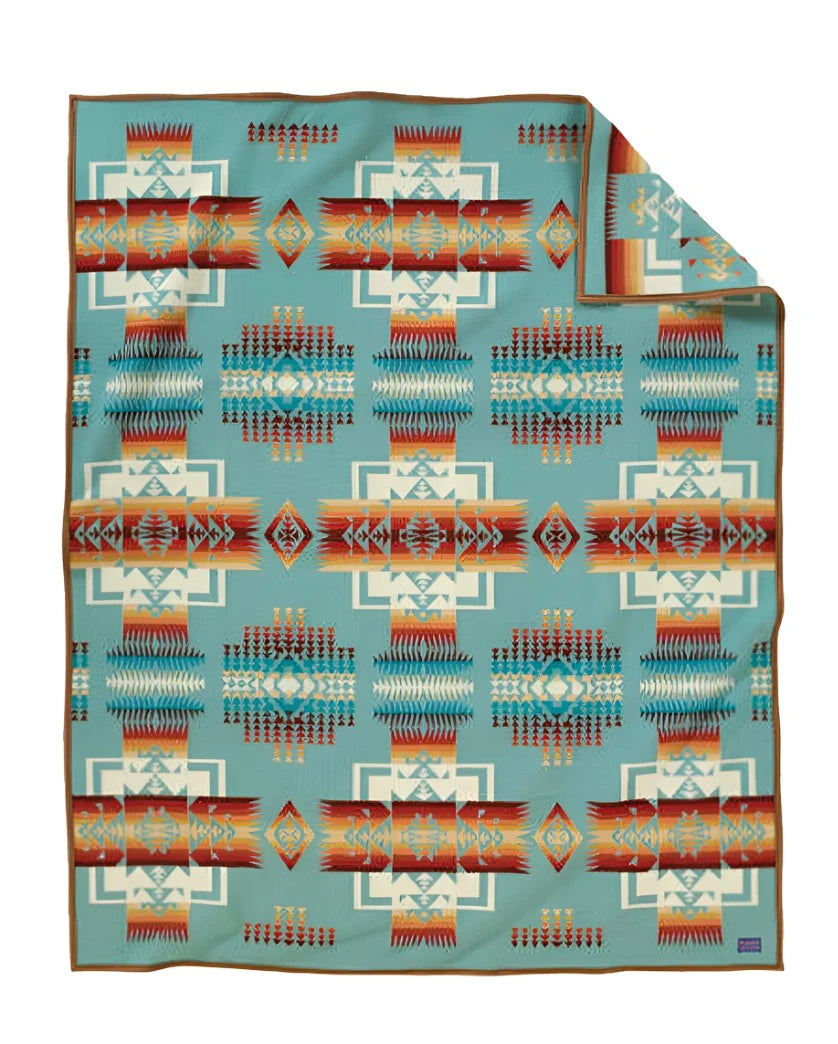 Pendleton | Aqua Chief Joseph Jacquard Blanket