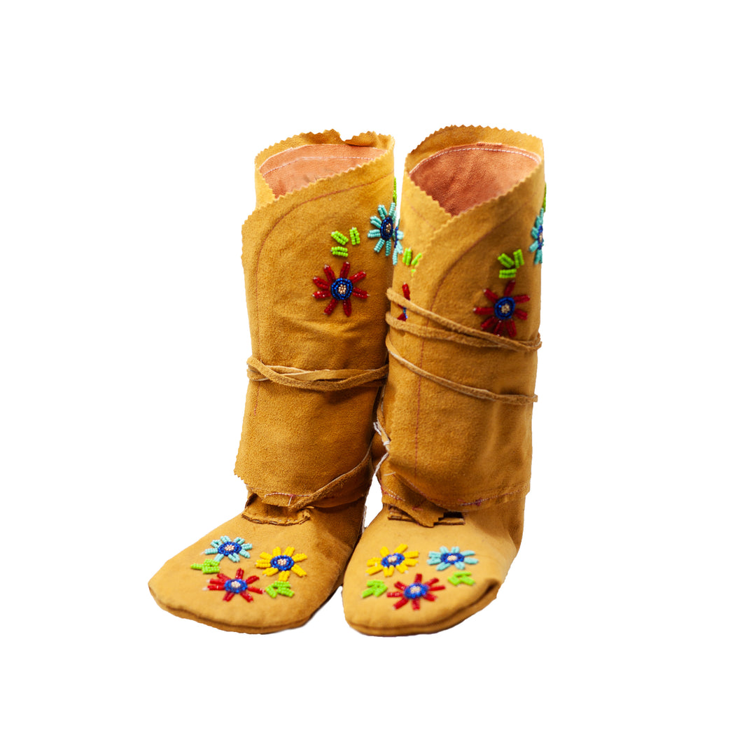 Mākoche High-Top Moccasins