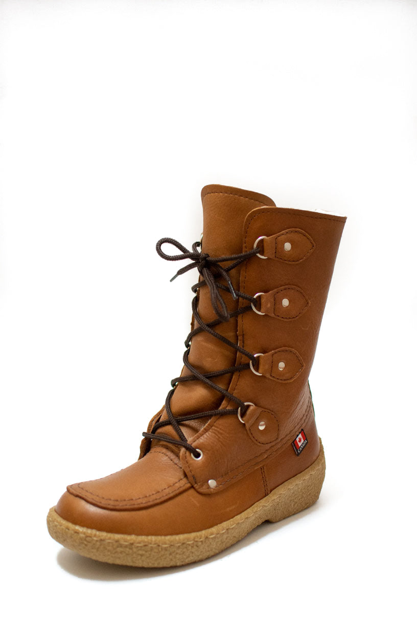 Deerskin hotsell moccasin boots