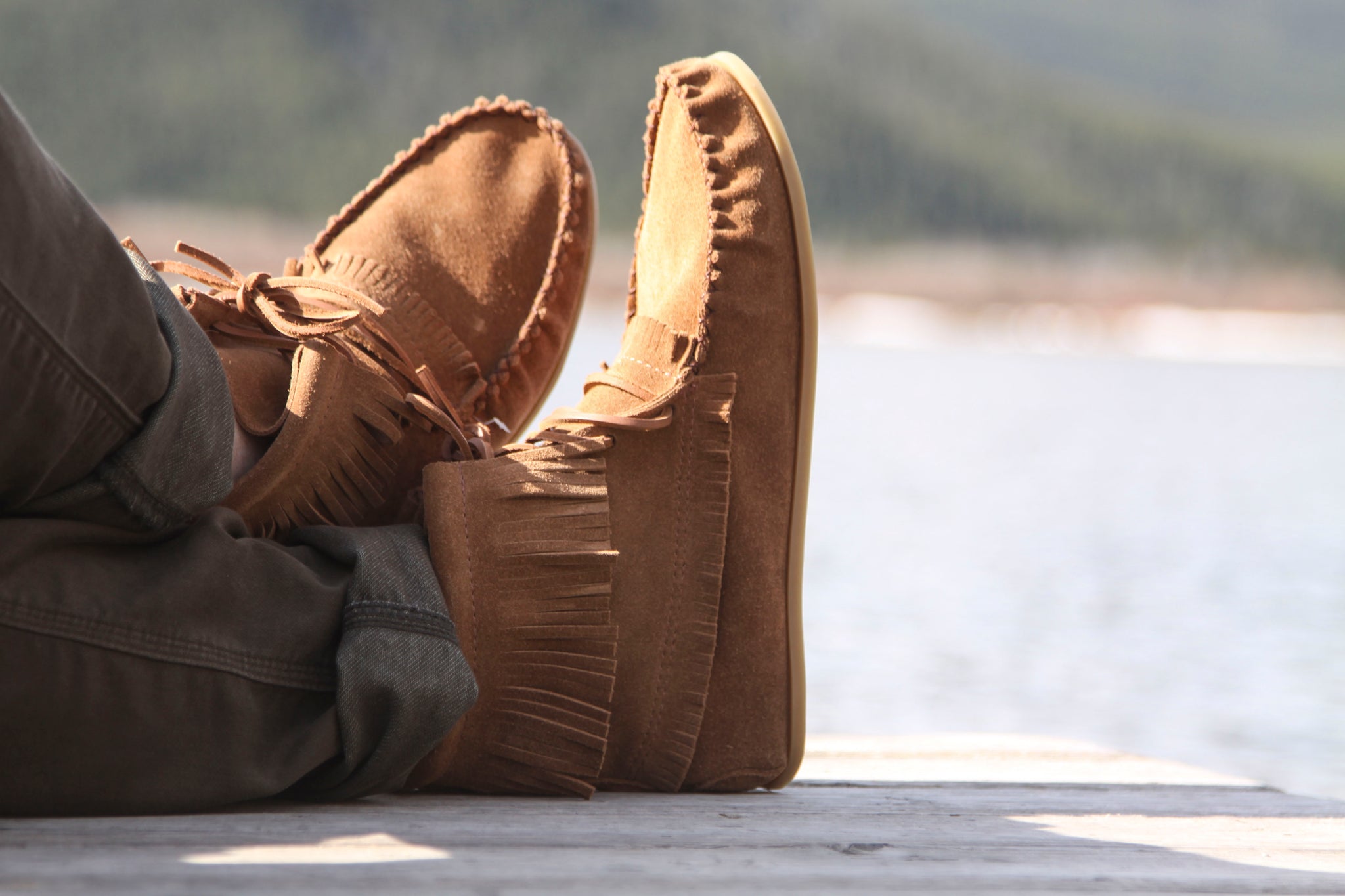 Laurentian Chief High Top Moccasin The Banff Trading Post