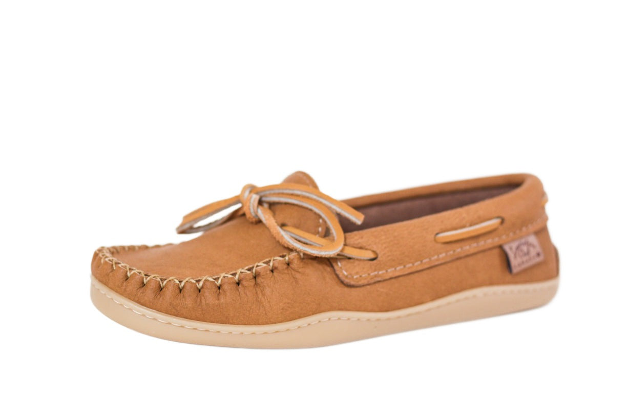 Mens rubber store sole moccasins